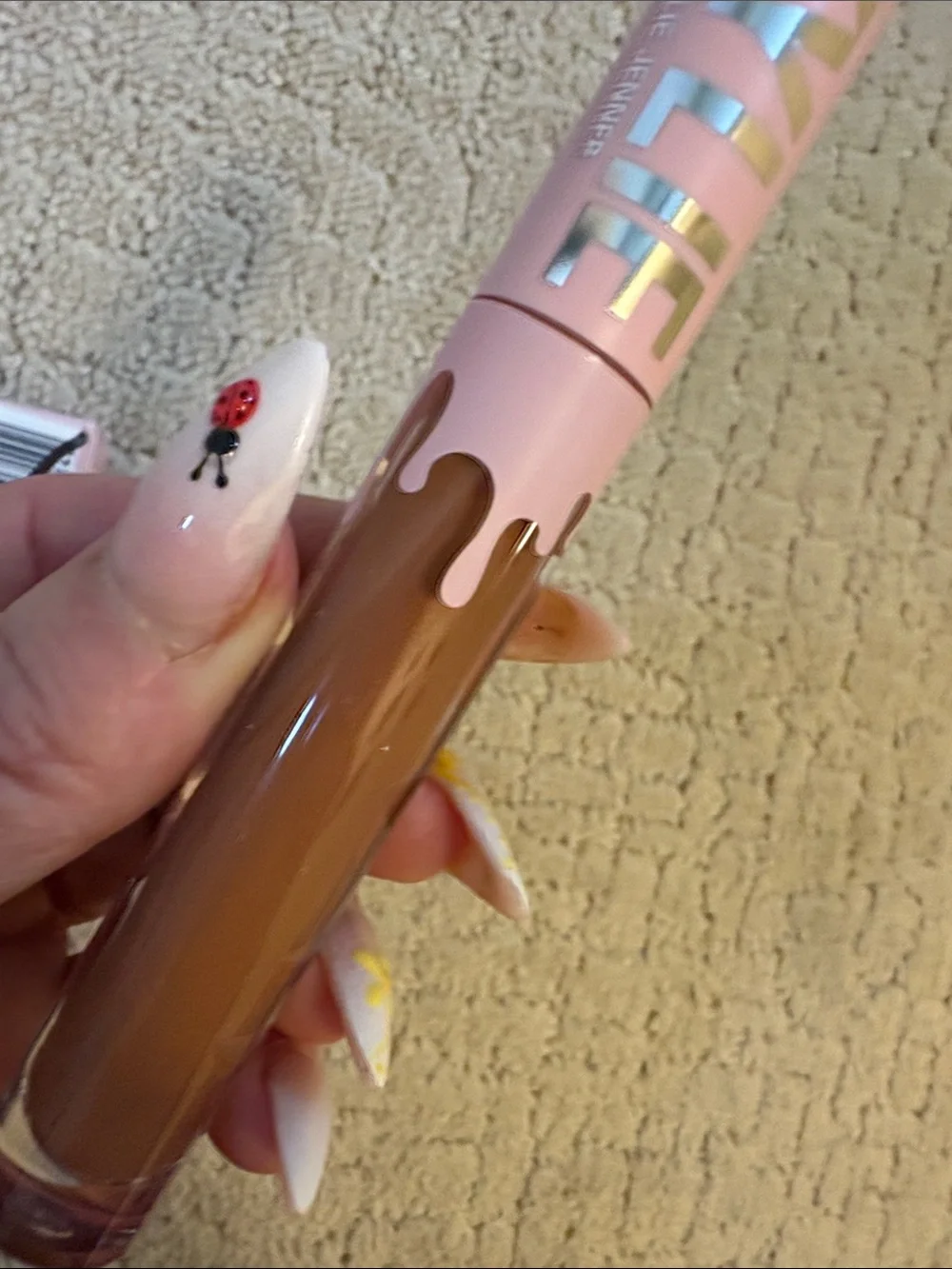 Kylie Matte Liquid Lipstick — in shade  GINGER